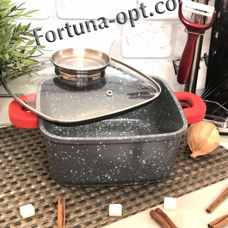 Набор казанов с мраморным покрытием A-Plus - 1491 ✅ базовая цена $72.34 ✔ Опт ✔ Скидки ✔ Заходите! - Интернет-магазин ✅ Фортуна-опт ✅