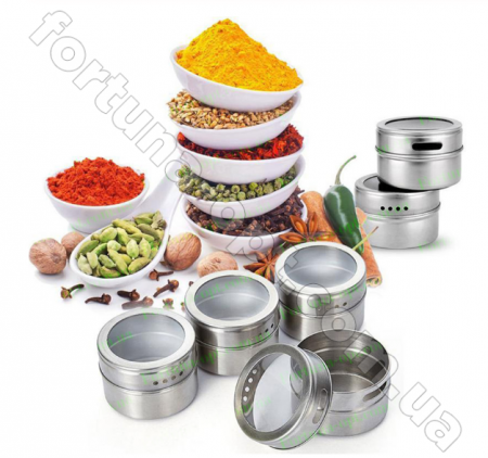 Набор для специй на магнитном основании 10предметов Edenberg EB - 3500 ✅ базовая цена $12.41 ✔ Опт ✔ Скидки ✔ Заходите! - Интернет-магазин ✅ Фортуна-опт ✅
