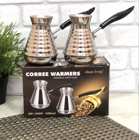 Набор турок 2 шт/наб 500 мл  Вenson - 653 ✅ базовая цена $18.84 ✔ Опт ✔ Скидки ✔ Заходите! - Интернет-магазин ✅ Фортуна-опт ✅