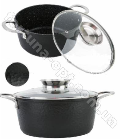 Кастрюля - казан чеканный Edenberg EB - 3964 - 2,6 л - 20 см ✅ картинка - Интернет-магазин ✅ Fortuna-opt.com.ua. ✅ Кастрюля - казан чеканный Edenberg EB - 3964 - 2,6 л - 20 см ✅ базовая цена $19.22 ✔ Опт ✔ Скидки ✔ Заходите! - Интернет-магазин ✅ Фортуна-опт ✅