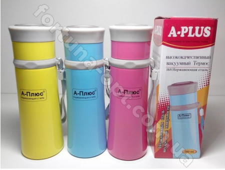 Термос детский  A-Plus 1777 - 280 мл ➜ изображение -Интернет-магазин ✅ Fortuna-opt.com.ua. ✅ Термос детский  A-Plus 1777 - 280 мл ➜ фото ➜р озн цена $4.07 -Интернет-магазин ✅ Fortuna-opt.com.ua. ✅