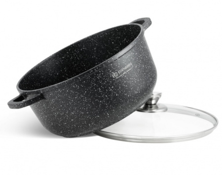 Набор казанов 4 шт. черный мрамор Edenderg EB - 8143 ✅ базовая цена $52.57 ✔ Опт ✔ Скидки ✔ Заходите! - Интернет-магазин ✅ Фортуна-опт ✅