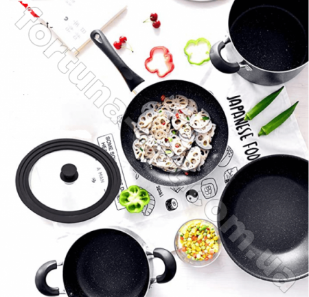 Крышка с силиконовым ободком многоразмерная A-Plus 1918 16/18/20 см ✅ базовая цена $3.56 ✔ Опт ✔ Скидки ✔ Заходите! - Интернет-магазин ✅ Фортуна-опт ✅