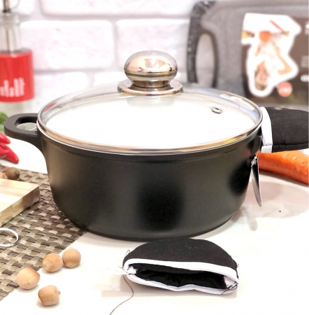 Казан с керамическим покрытием Frico FRU - 964 - 5,5 л - 26 см ✅ базовая цена $23.68 ✔ Опт ✔ Скидки ✔ Заходите! - Интернет-магазин ✅ Фортуна-опт ✅
