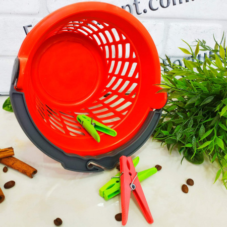 Корзина для прищепок Эталон 0585 ✅ базовая цена 28.59 грн. ✔ Опт ✔ Скидки ✔ Заходите! - Интернет-магазин ✅ Фортуна-опт ✅