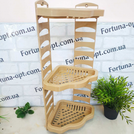 Полка для ванной угловая 3-я ПА 0749 ✅ картинка - Интернет-магазин ✅ Fortuna-opt.com.ua. ✅ Полка для ванной угловая 3-я ПА 0749 ✅ базовая цена 189.04 грн. ✔ Опт ✔ Скидки ✔ Заходите! - Интернет-магазин ✅ Фортуна-опт ✅