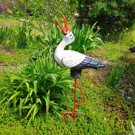  Аист маленький керамический 2742 ✅ базовая цена 284.16 грн. ✔ Опт ✔ Скидки ✔ Заходите! - Интернет-магазин ✅ Фортуна-опт ✅