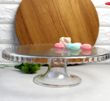 Блюдо Патиссэри на ножке 28см - 98259 ✅ базовая цена 215.99 грн. ✔ Опт ✔ Скидки ✔ Заходите! - Интернет-магазин ✅ Фортуна-опт ✅