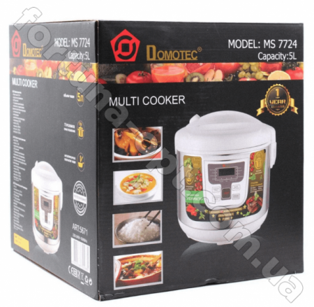 Мультиварка Domotec MS - 7724 - 5 л ✅ базовая цена $25.79 ✔ Опт ✔ Скидки ✔ Заходите! - Интернет-магазин ✅ Фортуна-опт ✅