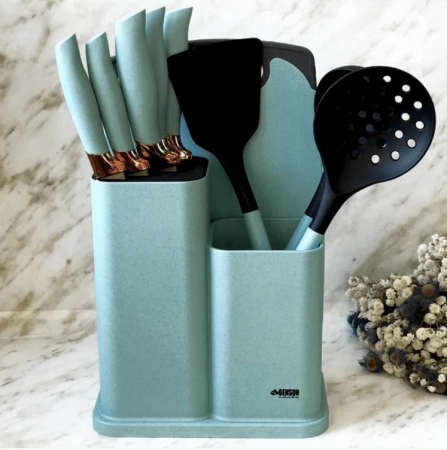 Набор кухонных ножей с кухонными принадлежностями Benson 412 ✅ базовая цена $28.34 ✔ Опт ✔ Скидки ✔ Заходите! - Интернет-магазин ✅ Фортуна-опт ✅