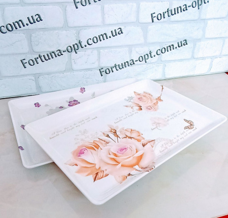 Поднос меламиновый A-Plus - 5647 -  46*32 см ✅ базовая цена $4.77 ✔ Опт ✔ Скидки ✔ Заходите! - Интернет-магазин ✅ Фортуна-опт ✅