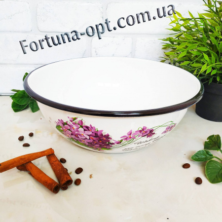 Миска эмалированная 2,5 л 0311/2 Разное ✅ картинка - Интернет-магазин ✅ Fortuna-opt.com.ua. ✅ Миска эмалированная 2,5 л 0311/2 Разное ✅ базовая цена 220.71 грн. ✔ Опт ✔ Скидки ✔ Заходите! - Интернет-магазин ✅ Фортуна-опт ✅