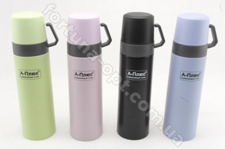 Термос нержавеющий A-Plus 1748 - 500 мл ➜ картинка -Интернет-магазин ✅ Fortuna-opt.com.ua. ✅ Термос нержавеющий A-Plus 1748 - 500 мл ➜ фото ➜ розн цена $4.08 - Интернет-магазин ✅ Fortuna-opt.com.ua. ✅