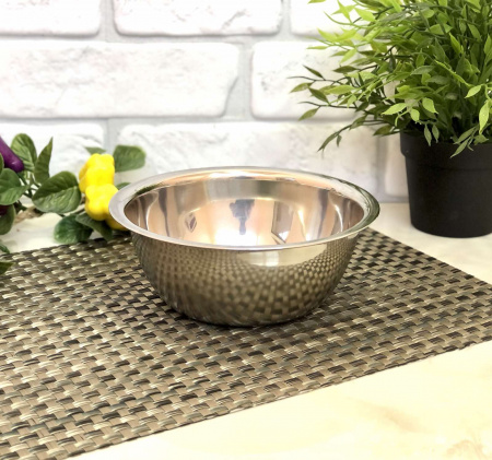 Миска из нержавеющей стали A-Plus - 0872 (16 см) ✅ картинка - Интернет-магазин ✅ Fortuna-opt.com.ua. ✅ Миска из нержавеющей стали A-Plus - 0872 (16 см) ✅ базовая цена $0.73 ✔ Опт ✔ Скидки ✔ Заходите! - Интернет-магазин ✅ Фортуна-опт ✅