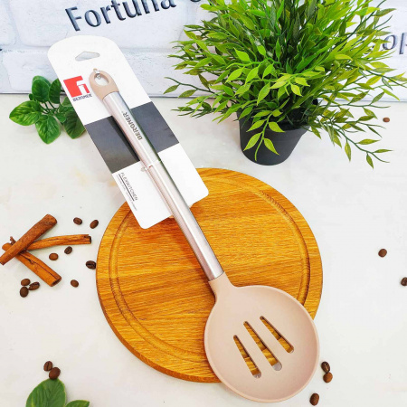 Шумовка нейлоновая кухонная Bergner BG - 3363 ✅ базовая цена $4.08 ✔ Опт ✔ Скидки ✔ Заходите! - Интернет-магазин ✅ Фортуна-опт ✅