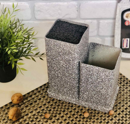 Колода подставка для ножей Edenberg 3647 ✅ базовая цена $13.57 ✔ Опт ✔ Скидки ✔ Заходите! - Интернет-магазин ✅ Фортуна-опт ✅