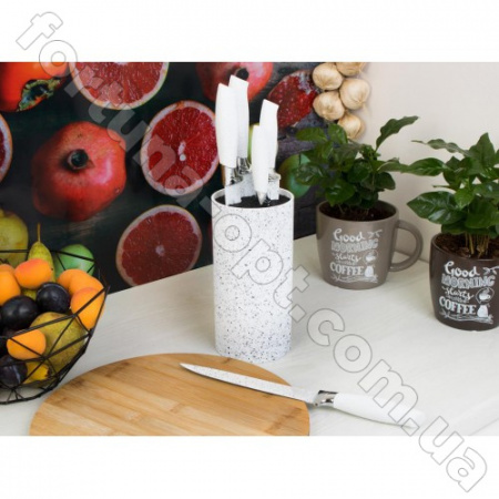 Набор ножей с колодой Edenberg EB-5103 W - 7 пр ✅ базовая цена $18.13 ✔ Опт ✔ Скидки ✔ Заходите! - Интернет-магазин ✅ Фортуна-опт ✅