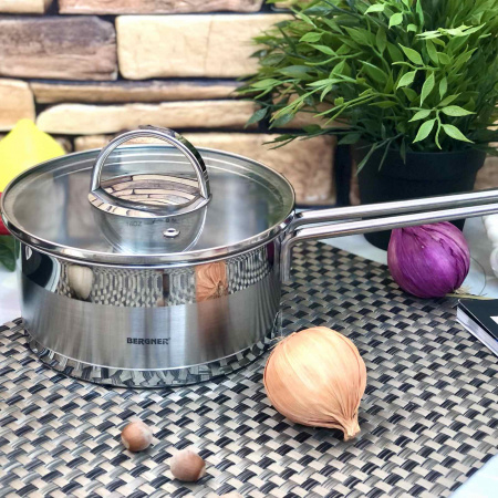 Ковш Bergner BG - 6307 - 1,35 л ✅ картинка - Интернет-магазин ✅ Fortuna-opt.com.ua. ✅ Ковш Bergner BG - 6307 - 1,35 л ✅ базовая цена $18.13 ✔ Опт ✔ Скидки ✔ Заходите! - Интернет-магазин ✅ Фортуна-опт ✅