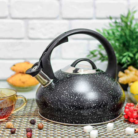 Чайник с мраморной крошкой со свистком 3 л Edenberg EB - 8812 ✅ базовая цена $14.07 ✔ Опт ✔ Скидки ✔ Заходите! - Интернет-магазин ✅ Фортуна-опт ✅