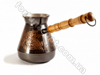 Медная турка 0,5 л 0816 ✅ базовая цена 799.20 грн. ✔ Опт ✔ Акции ✔ Заходите! - Интернет-магазин Fortuna-opt.com.ua.