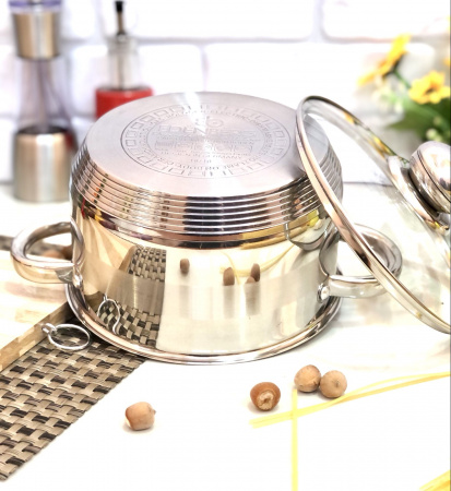 Кастрюля нержавеющая Edenberg EB - 3002 - 1л ✅ базовая цена $11.60 ✔ Опт ✔ Скидки ✔ Заходите! - Интернет-магазин ✅ Фортуна-опт ✅