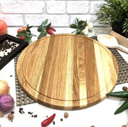 Доска для пиццы Ясень 45см 4545пц ✅ базовая цена 262 грн. ✔ Опт ✔ Скидки ✔ Заходите! - Интернет-магазин ✅ Фортуна-опт ✅