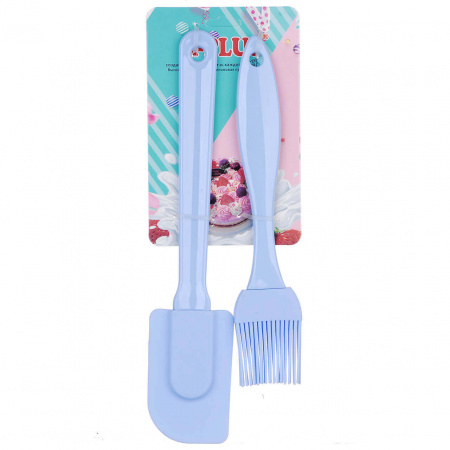 Набор силикон лопатка и кисточка A - Plus - 1929 ✅ картинка - Интернет-магазин ✅ Fortuna-opt.com.ua. ✅ Набор силикон лопатка и кисточка A - Plus - 1929 ✅ базовая цена $0.79 ✔ Опт ✔ Скидки ✔ Заходите! - Интернет-магазин ✅ Фортуна-опт ✅