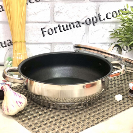 Набор посуды Edenberg с глубокой сковородой EB - 2120 ✅ картинка - Интернет-магазин ✅ Fortuna-opt.com.ua. ✅ Набор посуды Edenberg с глубокой сковородой EB - 2120➜ Опт и розница ✅ актуальная цена -Интернет магазин ✅ Фортуна ✅