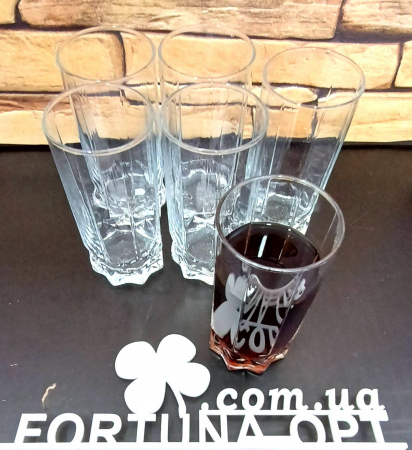 Стаканы "Футур" 325 мл h-14см 41442 ✅ базовая цена 286.15 грн. ✔ Опт ✔ Скидки ✔ Заходите! - Интернет-магазин ✅ Фортуна-опт ✅