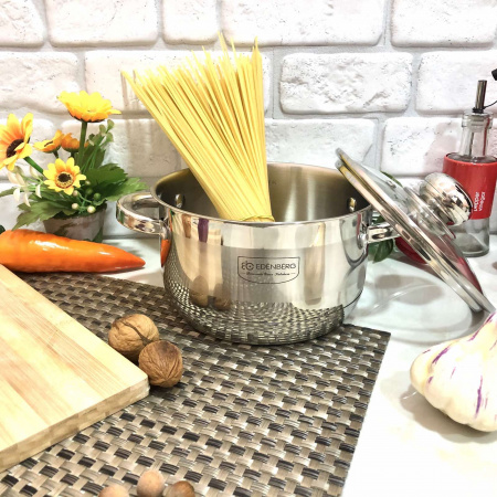 Кастрюля с крышкой Edenberg EB - 3004 - 2 л ✅ базовая цена $14.80 ✔ Опт ✔ Скидки ✔ Заходите! - Интернет-магазин ✅ Фортуна-опт ✅