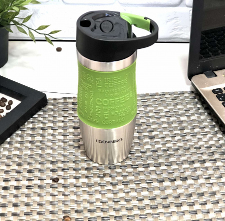 Термокружка Edenberg EB - 626 - 0,38 л ➜ фото ➜ розн цена $6.45 - Интернет-магазин ✅ Fortuna-opt.com.ua. ✅