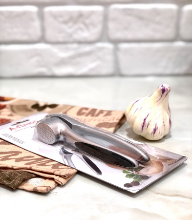 Чесночница нержавеющая тяжелая А-Плюс 0351 ✅ базовая цена $3.29 ✔ Опт ✔ Скидки ✔ Заходите! - Интернет-магазин ✅ Фортуна-опт ✅