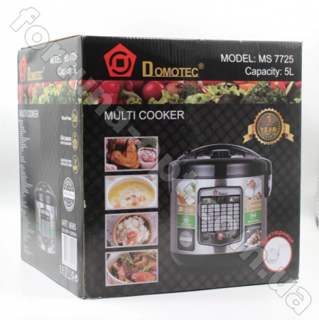 Мультиварка Silver Steel Domotec MS-7725 -45 программ ✅ базовая цена $31.12 ✔ Опт ✔ Скидки ✔ Заходите! - Интернет-магазин ✅ Фортуна-опт ✅