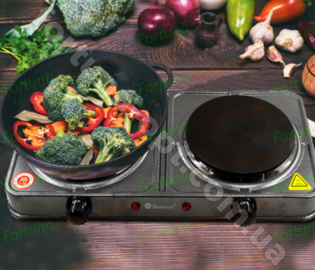 Электроплита Domotec - 5822 (2000 Вт) ✅ картинка - Интернет-магазин ✅ Fortuna-opt.com.ua. ✅ Электроплита Domotec - 5822 (2000 Вт) ✅ базовая цена $21.70 ✔ Опт ✔ Скидки ✔ Заходите! - Интернет-магазин ✅ Фортуна-опт ✅