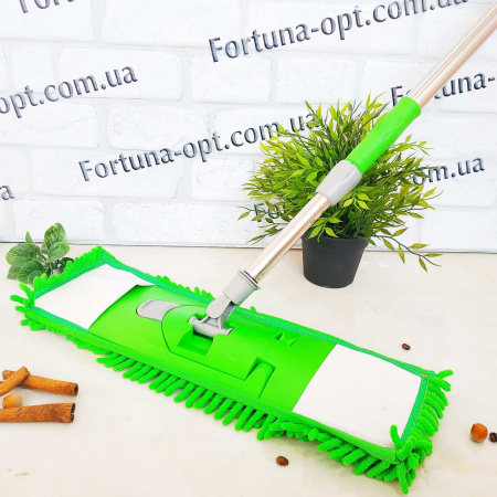Полотер с микрофиброй и телескопической ручкой - 4515 ✅ базовая цена $4.74 ✔ Опт ✔ Скидки ✔ Заходите! - Интернет-магазин ✅ Фортуна-опт ✅