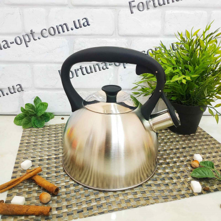 Чайник нержавеющий 2,1 л A-Plus - 041560 ✅ базовая цена $8.71 ✔ Опт ✔ Скидки ✔ Заходите! - Интернет-магазин ✅ Фортуна-опт ✅