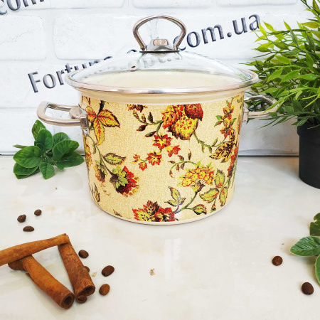 Кастрюля эмалированная 3,0 л 83112 Версаль ✅ базовая цена 567.21 грн. ✔ Опт ✔ Скидки ✔ Заходите! - Интернет-магазин ✅ Фортуна-опт ✅