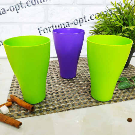 Стакан пластиковый Алеана цветной 500 мл - 0311 ✅ базовая цена 18.62 грн. ✔ Опт ✔ Скидки ✔ Заходите! - Интернет-магазин ✅ Фортуна-опт ✅