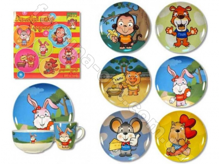 Детский набор 3 предмета Elina EL-4106 ✅ базовая цена 108.16 грн. ✔ Опт ✔ Скидки ✔ Заходите! - Интернет-магазин ✅ Фортуна-опт ✅