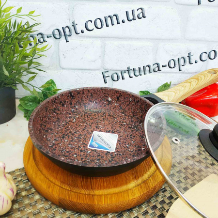 Сковорода с гранитным покрытием A-PLUS - 1721 - 20 см ✅ базовая цена $13.86 ✔ Опт ✔ Скидки ✔ Заходите! - Интернет-магазин ✅ Фортуна-опт ✅