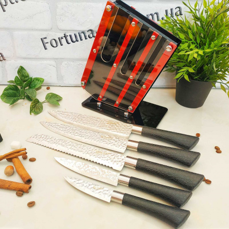 Набор ножей A-Plus - 0001 (6 предметов) ✅ базовая цена $17.48 ✔ Опт ✔ Скидки ✔ Заходите! - Интернет-магазин ✅ Фортуна-опт ✅