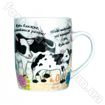 Набор чашек "Пожелания на год" 340мл Helios - 2710 ✅ базовая цена 106.75 грн. ✔ Опт ✔ Скидки ✔ Заходите! - Интернет-магазин ✅ Фортуна-опт ✅