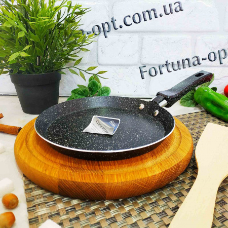 Сковорода для блинов мраморная A-PLUS - 1735 - 20 см ✅ картинка - Интернет-магазин ✅ Fortuna-opt.com.ua. ✅ Сковорода для блинов мраморная A-PLUS - 1735 - 20 см ✅ базовая цена $5.87 ✔ Опт ✔ Скидки ✔ Заходите! - Интернет-магазин ✅ Фортуна-опт ✅