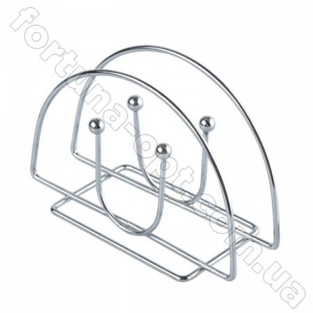 Салфетница металлическая проволочная Empire EM - 0112 ✅ базовая цена $1.04 ✔ Опт ✔ Скидки ✔ Заходите! - Интернет-магазин ✅ Фортуна-опт ✅