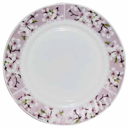 Тарелка десертная №8 - 20см цветение сакуры 30057-02-15017 ✅ базовая цена 34.60 грн. ✔ Опт ✔ Скидки ✔ Заходите! - Интернет-магазин ✅ Фортуна-опт ✅