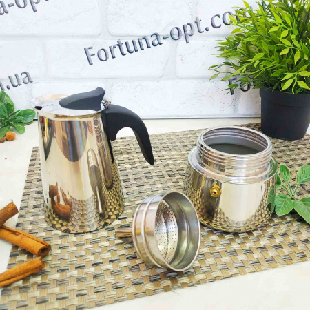 Кофеварка гейзерная A-Plus - 2088 на 6 чашек ✅ базовая цена $7.83 ✔ Опт ✔ Скидки ✔ Заходите! - Интернет-магазин ✅ Фортуна-опт ✅