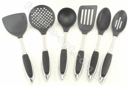 Набор тефлоновый кухонных принадлежностей A-Plus - 1450 (7 предметов) ✅ базовая цена $7.76 ✔ Опт ✔ Скидки ✔ Заходите! - Интернет-магазин ✅ Фортуна-опт ✅