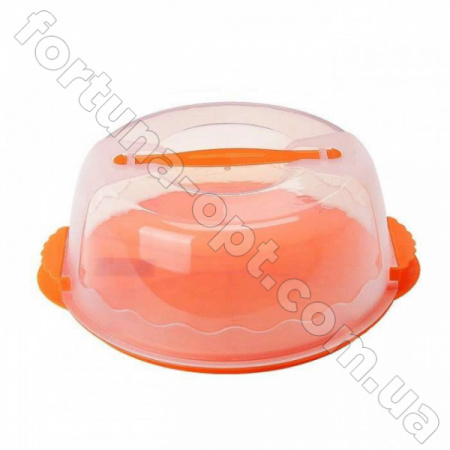 Тортовница пластиковая с крышкой Empire EM - 1305 ✅ картинка - Интернет-магазин ✅ Fortuna-opt.com.ua. ✅ Тортовница пластиковая с крышкой Empire EM - 1305 ✅ базовая цена $2.44 ✔ Опт ✔ Скидки ✔ Заходите! - Интернет-магазин ✅ Фортуна-опт ✅