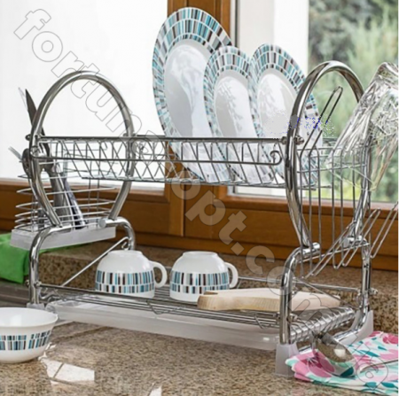 Сушилка из нержавеющей стали 2112 Edenberg ЕВ - 2112 (2 яруса) ✅ картинка - Интернет-магазин ✅ Fortuna-opt.com.ua. ✅ Сушилка из нержавеющей стали 2112 Edenberg ЕВ - 2112 (2 яруса) ✅ базовая цена$15.89 ✔ Опт ✔ Скидки ✔ Заходите! - Интернет-магазин ✅ Фортуна-опт ✅