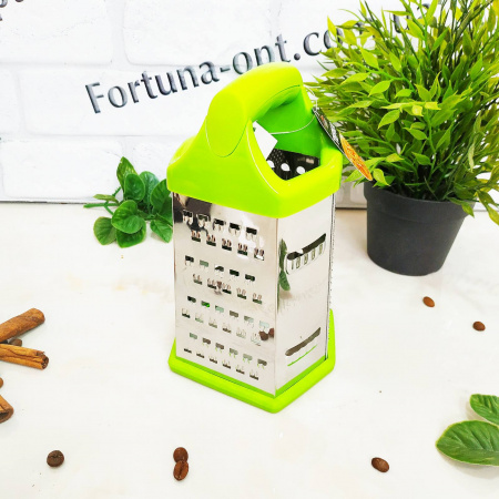 Терка 6-ти гранная многофункциональная 11.5*10.5*19.8см 2682 ✅ базовая цена $2.17 ✔ Опт ✔ Скидки ✔ Заходите! - Интернет-магазин ✅ Фортуна-опт ✅